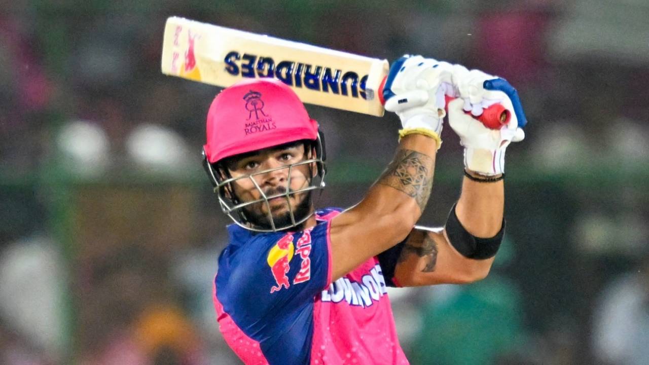Riyan Parag turned it on towards the end of the innings, Rajasthan Royals vs Delhi Capitals, IPL 2024, Jaipur, March 28, 2024