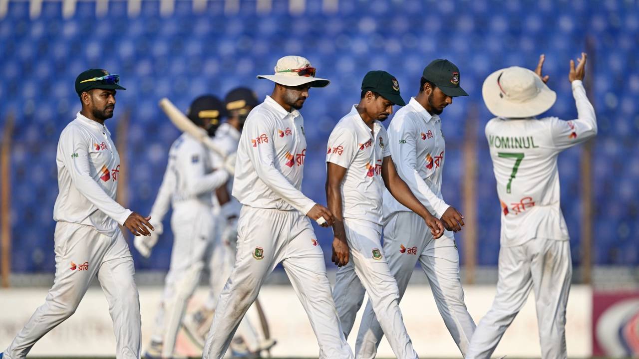 The Bangladesh fielders had a tough day on the opening day of the second Test