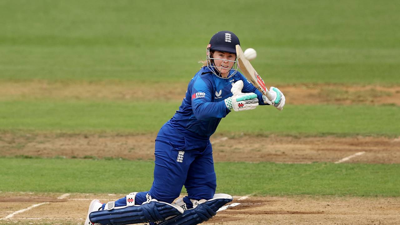 Tammy Beaumont scored a valuable 81 runs for England, New Zealand Women vs England Women, 2nd ODI, Hamilton, April 4, 2024