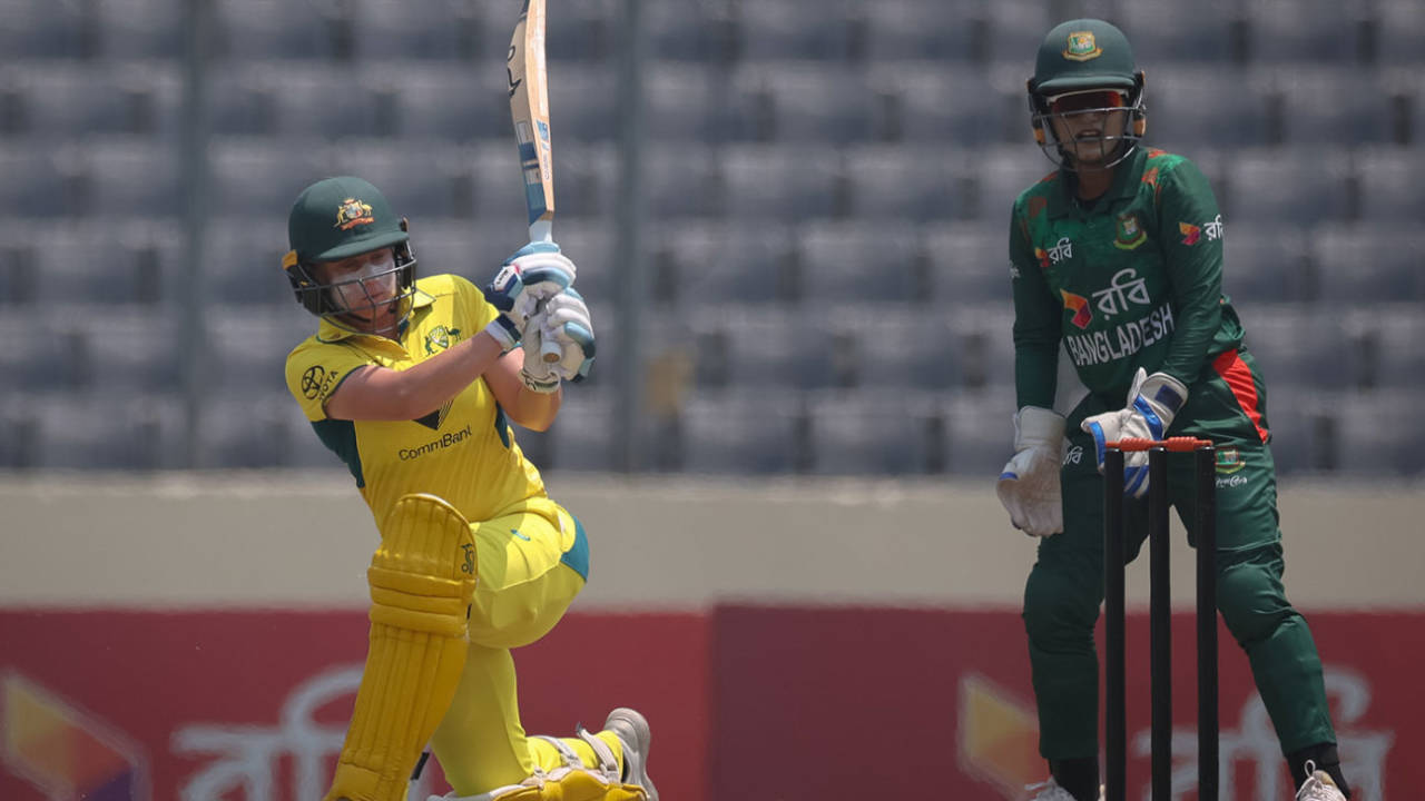 Alyssa Healy top-scored with 45 off 29 balls, Bangladesh vs Australia, 3rd T20I, Mirpur, April 4, 2024