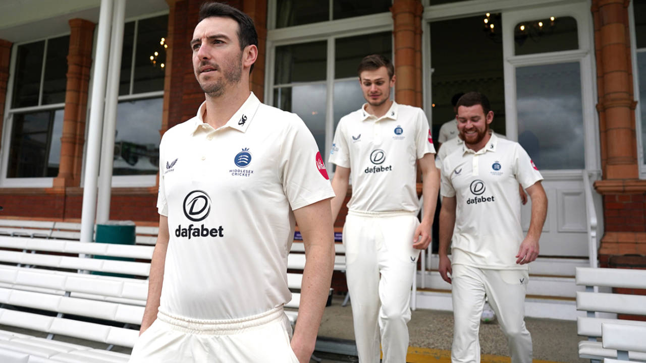 Toby Roland-Jones will be looking to lead a Middlesex promotion push&nbsp;&nbsp;&bull;&nbsp;&nbsp;PA Photos/Getty Images