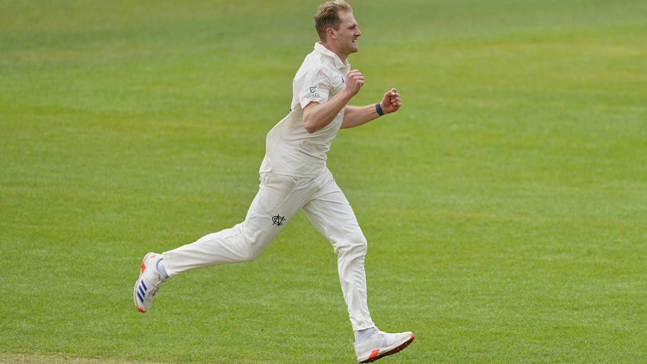 Dillon Pennington was in the wickets again for Nottinghamshire&nbsp;&nbsp;&bull;&nbsp;&nbsp;Getty Images