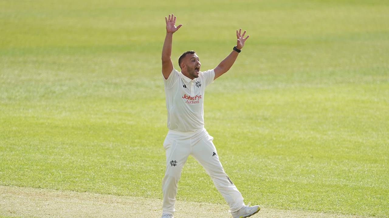 Dane Paterson claimed a five-for on the opening day, Nottinghamshire vs Essex, County Championship, Division One, Trent Bridge, April 5, 2024