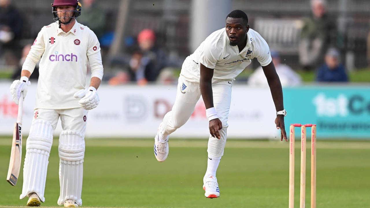 Jayden Seales struck twice on Sussex debut, Sussex vs Northamptonshire, County Championship, Division Two, Hove, April 5, 2024