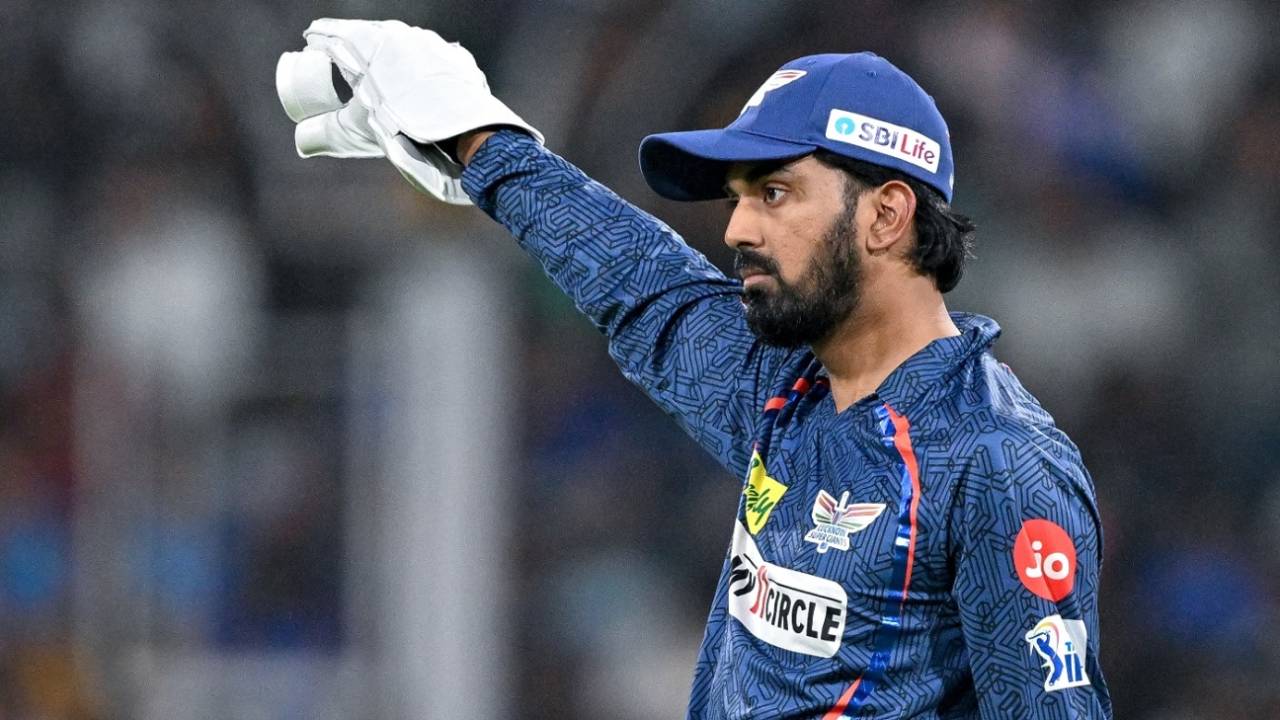 Captain KL Rahul manages his troops, Lucknow Super Giants vs Gujarat Titans, IPL 2024, Lucknow, April 7, 2024