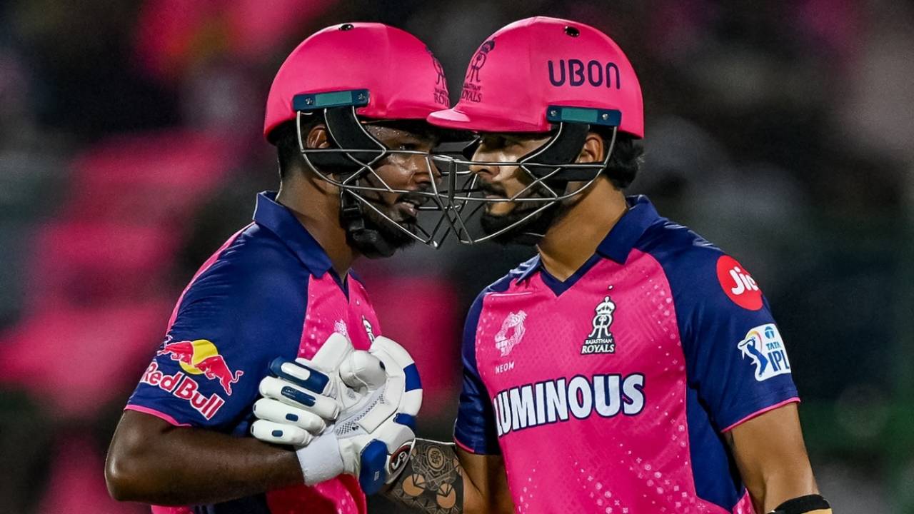 Riyan Parag and Sanju Samson both scored half-centuries, Rajasthan Royals vs Gujarat Titans, IPL 2024, Jaipur, April 10, 2024