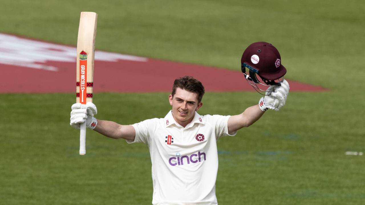 James Sales' maiden first-class century capped Northants' innings, Northamptonshire vs Middlesex, County Championship, Division Two, Wantage Road, April 13, 2024