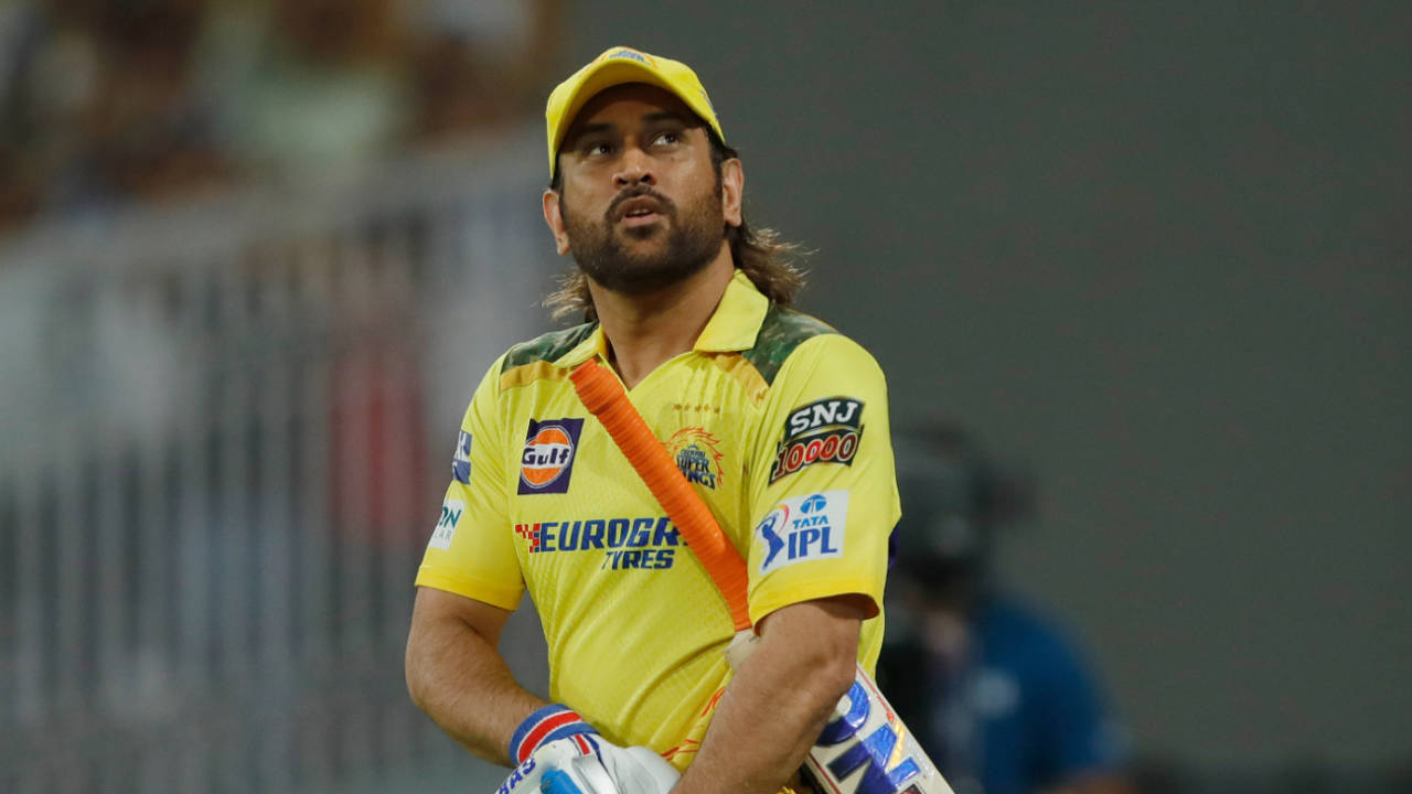 MS Dhoni walked out to thunderous applause in Lucknow, Lucknow Super Giants vs Chennai Super Kings, IPL 2024, Lucknow, April 19, 2024