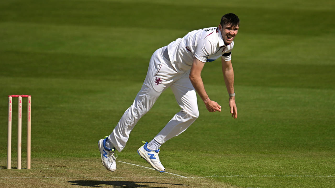 Craig Overton took three valuable wickets, Somerset vs Nottinghamshire, Vitality County Championship, Division One, Taunton, April 19, 2024