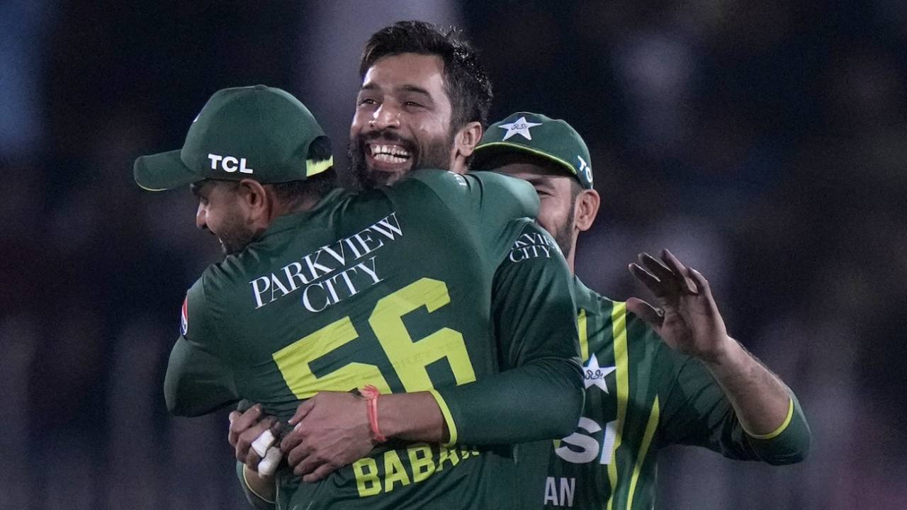 Mohammad Amir, back bowling for Pakistan after a gap of a little under four years, returned 2 for 13, Pakistan vs New Zealand, 2nd T20I, Rawalpindi, April 20, 2024