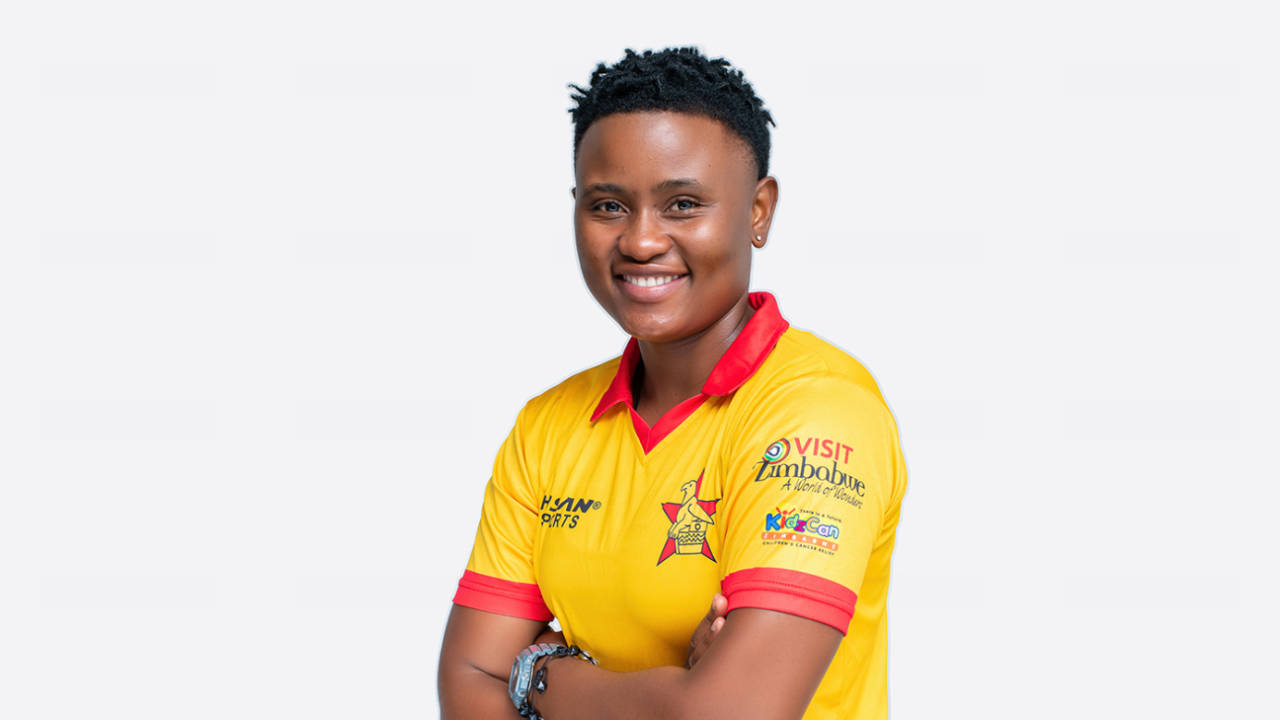 Josephine Nkomo is preparing to represent Zimbabwe at the 2024 T20 Women's World Cup Qualifiers, Abu Dhabi, April 24, 2024