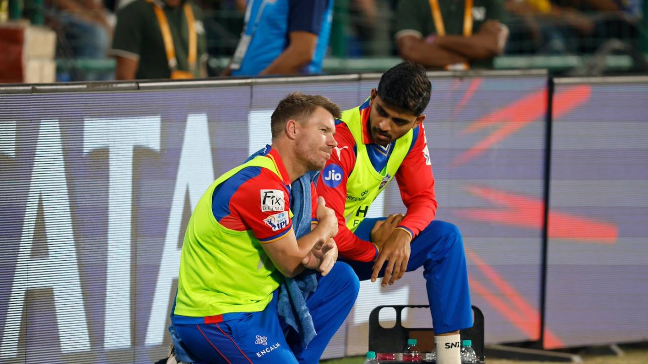 David Warner was left out of the XI by Delhi