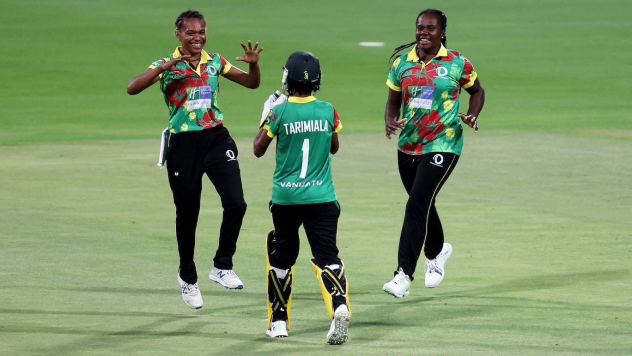 Nasimana Navaika wrecked Zimbabwe's innings with four wickets, Zimbabwe vs Vanuatu, Women's T20 World Cup Qualifier, Group B, Abu Dhabi, April 25, 2024