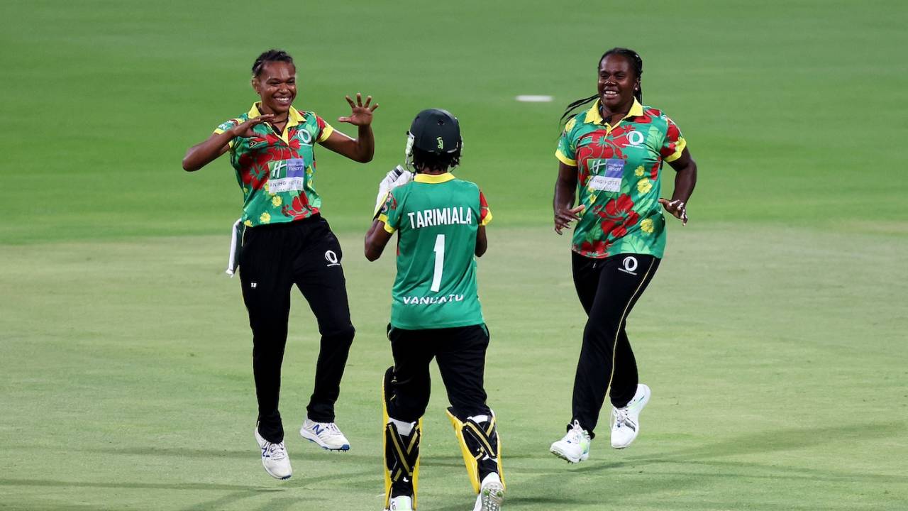 Nasimana Navaika wrecked Zimbabwe's innings with four wickets, Zimbabwe vs Vanuatu, Women's T20 World Cup Qualifier, Group B, Abu Dhabi, April 25, 2024