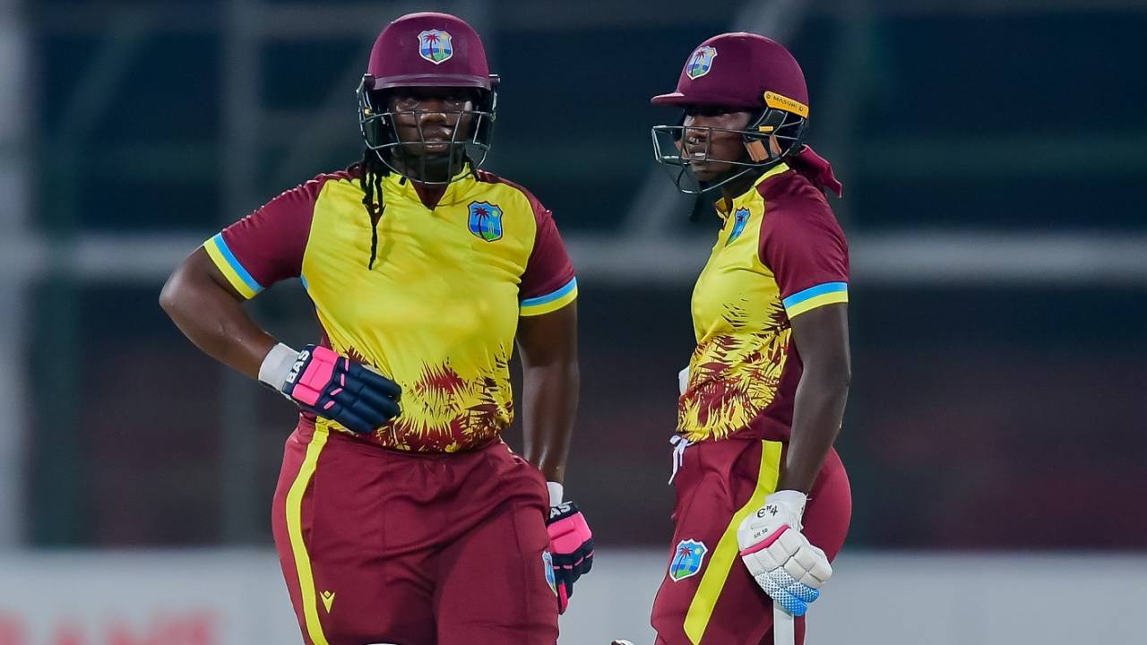 Qiana Joseph and Stafanie Taylor added 55 for the third wicket