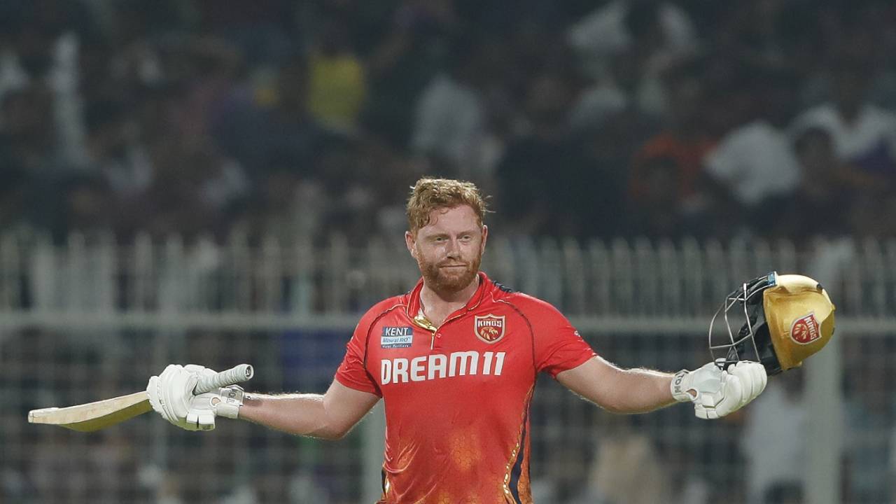 Jonny Bairstow shellacked KKR to all parts and got his century up in 45 balls