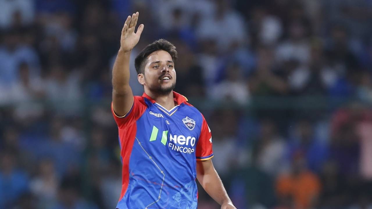 Rasikh Salam finished with 3 for 34, Delhi Capitals vs Mumbai Indians, IPL 2024, Delhi, April 27, 2024