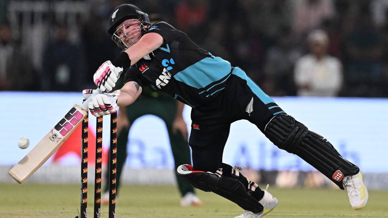 Tim Seifert made 52 off 33 deliveries, Pakistan vs New Zealand, fifth T20I, Lahore, April 27, 2024
