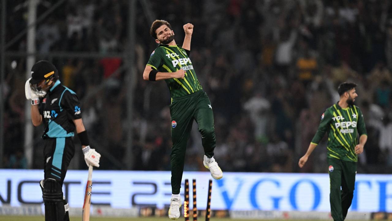 Shaheen Shah Afridi bagged a four-wicket haul