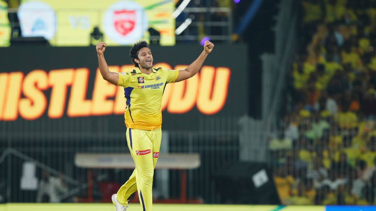 Shivam Dube struck with his first over in IPL 2024