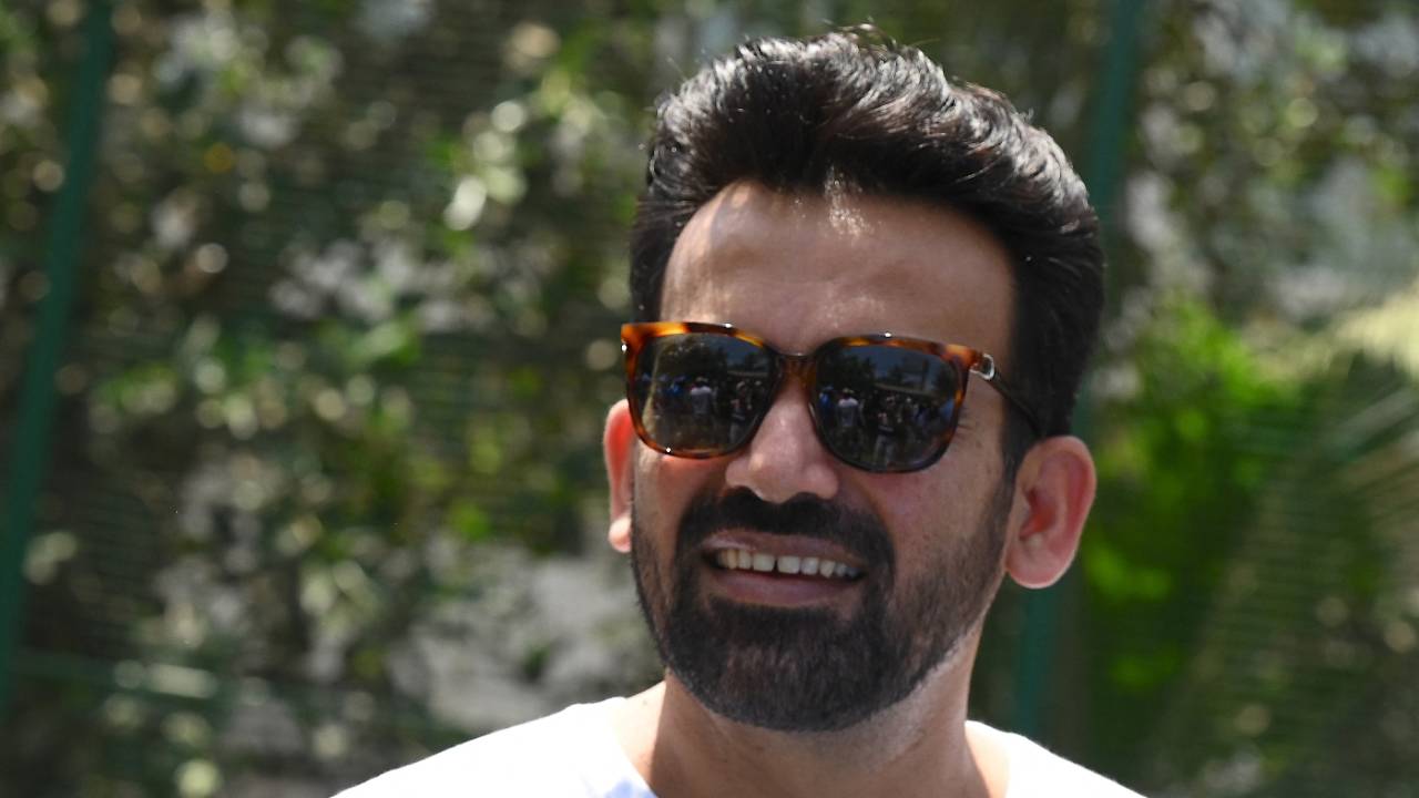 Zaheer Khan at a promotional event in Mumbai