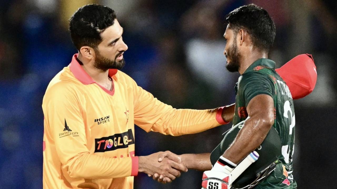 Tanzid Hasan played a match-winning innings on debut in the first T20I against Zimbabwe&nbsp;&nbsp;&bull;&nbsp;&nbsp;BCB