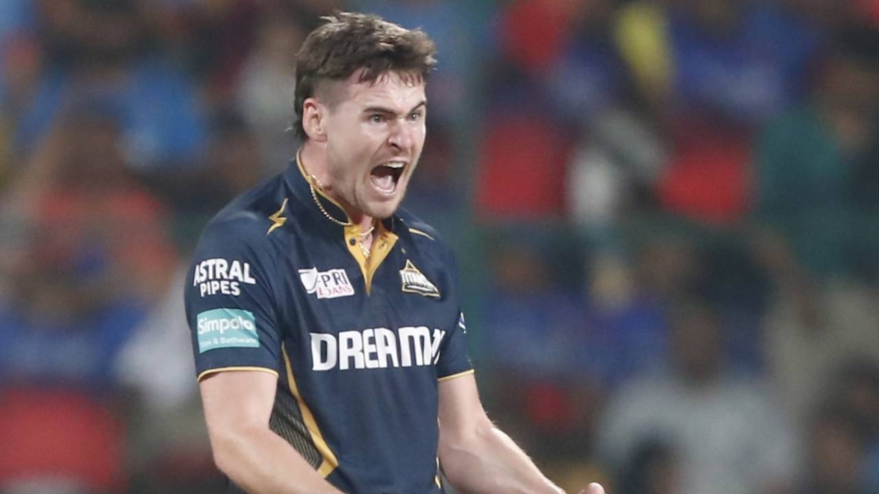 Josh Little bagged four wickets in his first game of the season, Royal Challengers Bengaluru vs Gujarat Titans, IPL 2024, Bengaluru, May 4, 2024