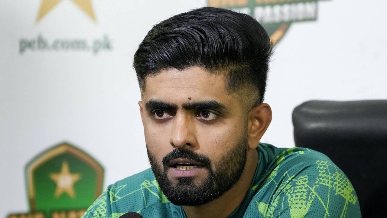 Babar Azam spoke to the media ahead of Pakistan's departure to the UK