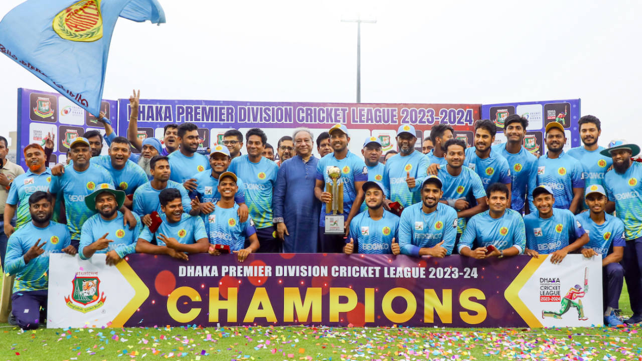 Abahani Limited, champions again, Shinepukur Cricket Club vs Abahani Limited, Dhaka Premier League, Dhaka, May 6, 2024
