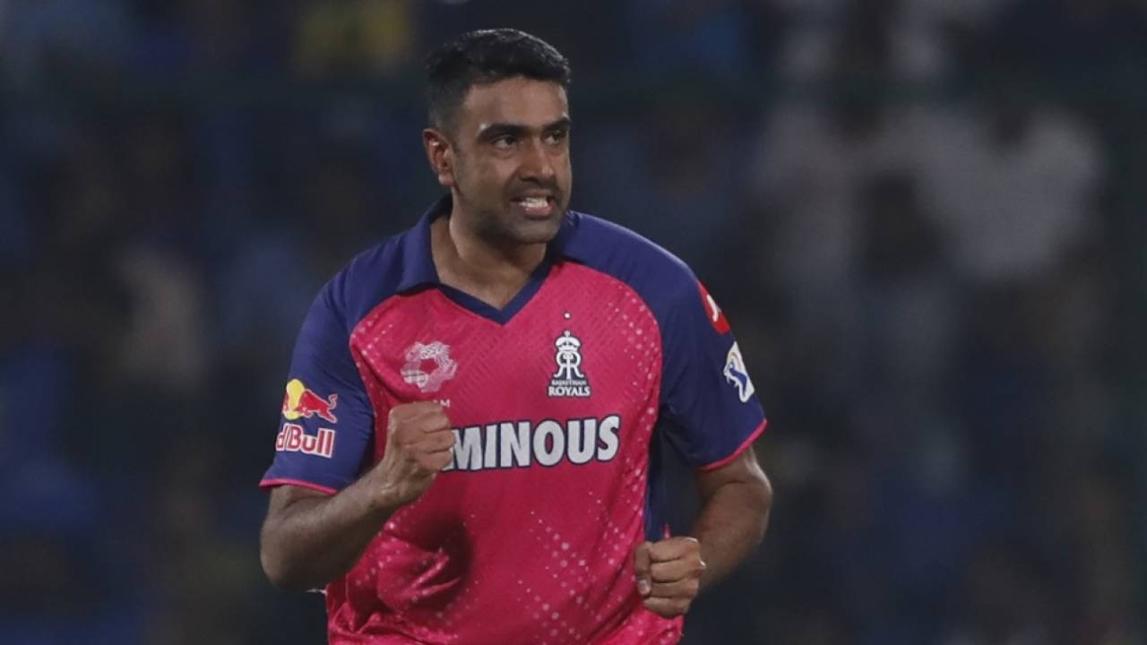 R Ashwin struck thrice in his first three overs, Delhi Capitals vs Rajasthan Royals, IPL 2024, Delhi, May 7, 2024 