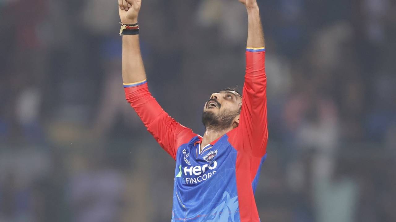 Axar Patel struck in his first over, sending back Jos Buttler, Delhi Capitals vs Rajasthan Royals, IPL 2024, Delhi, May 7, 2024 
