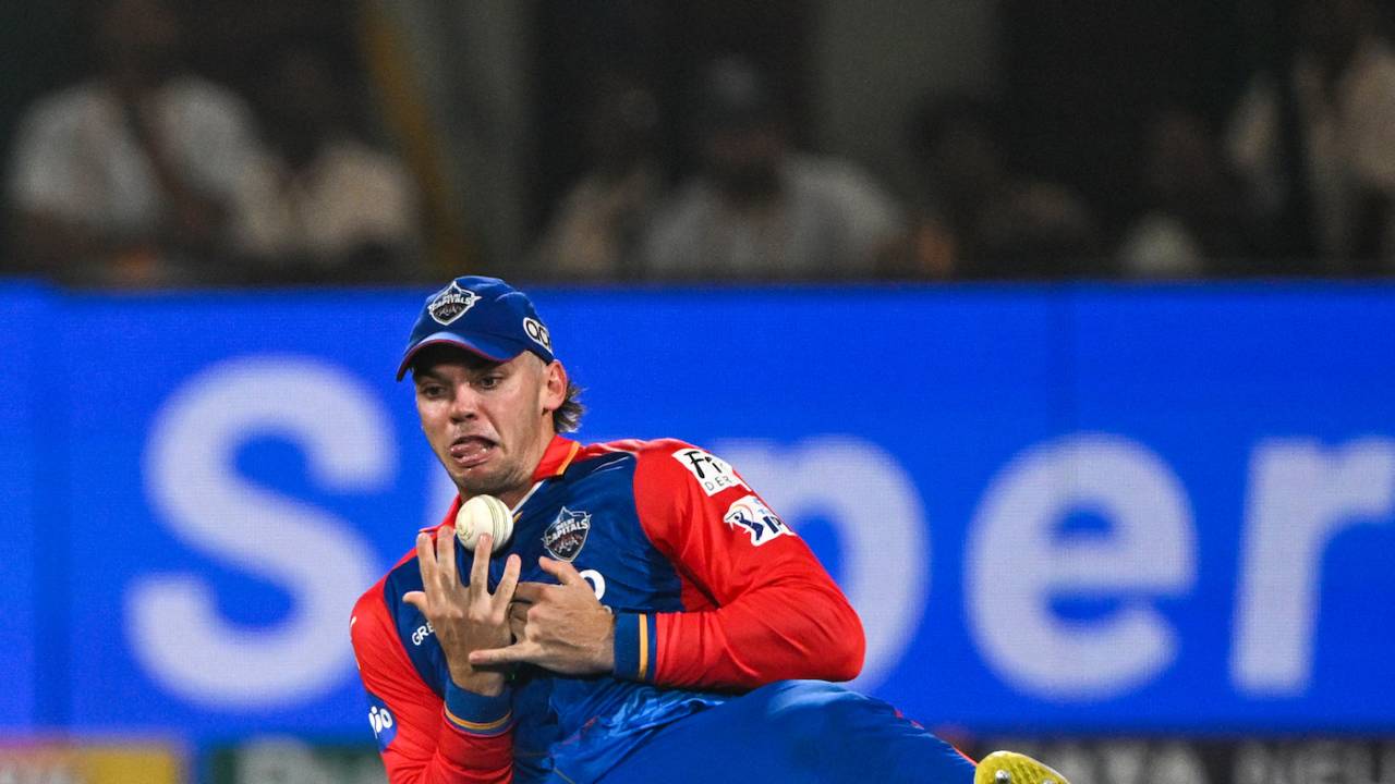 Tristan Stubbs got under this one from Jos Buttler, and then put it down, Delhi Capitals vs Rajasthan Royals, IPL 2024, Delhi, May 7, 2024 
