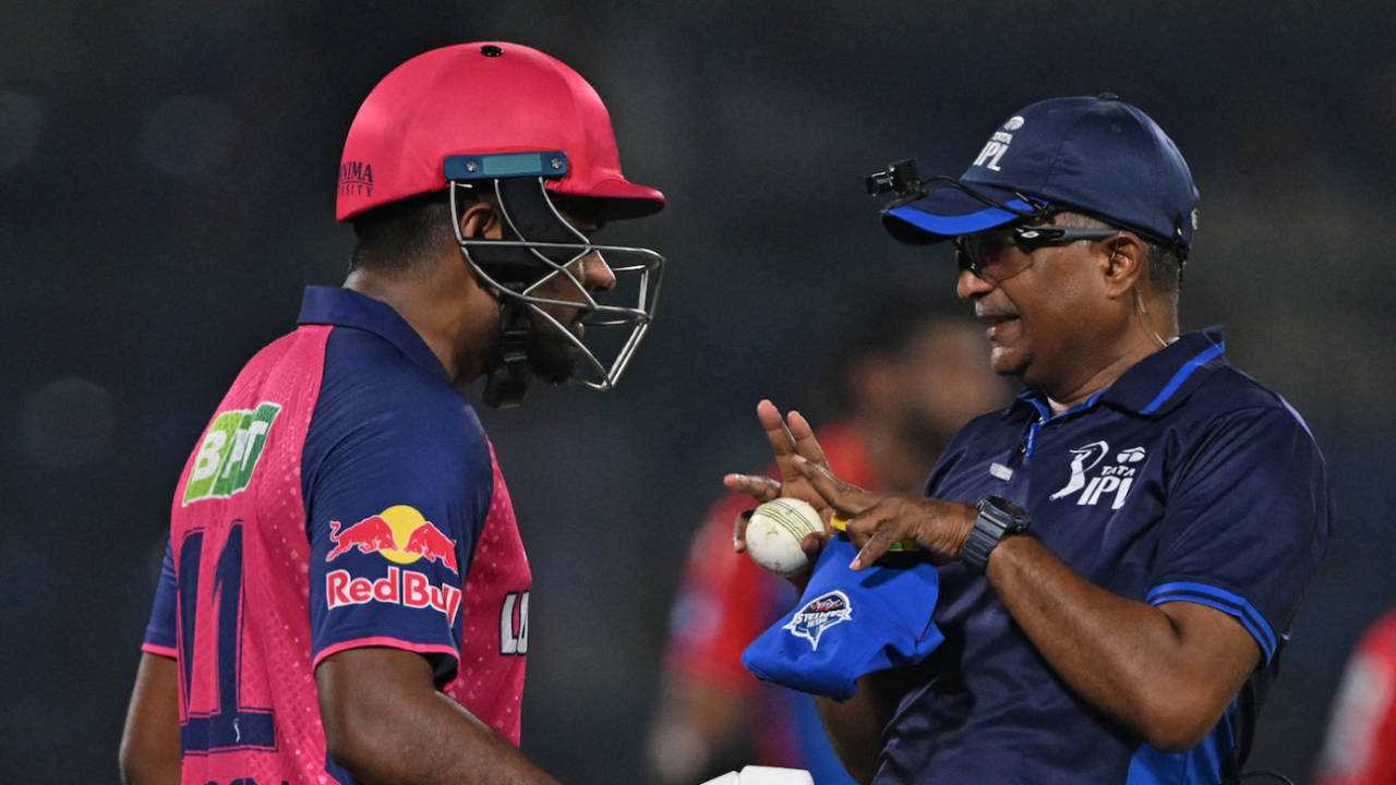 Sanju Samson isn't entirely satisfied with the catch in the deep that sent him back, Delhi Capitals vs Rajasthan Royals, IPL 2024, Delhi, May 7, 2024 