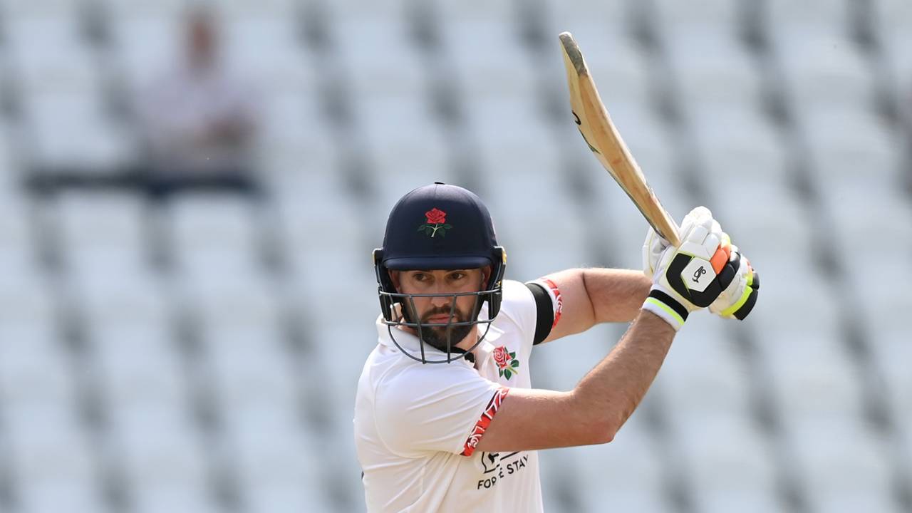 Tom Bruce notched his first half-century in a Lancashire shirt, Kent vs Worcestershire, County Championship, Division One, Canterbury, May 10, 2024