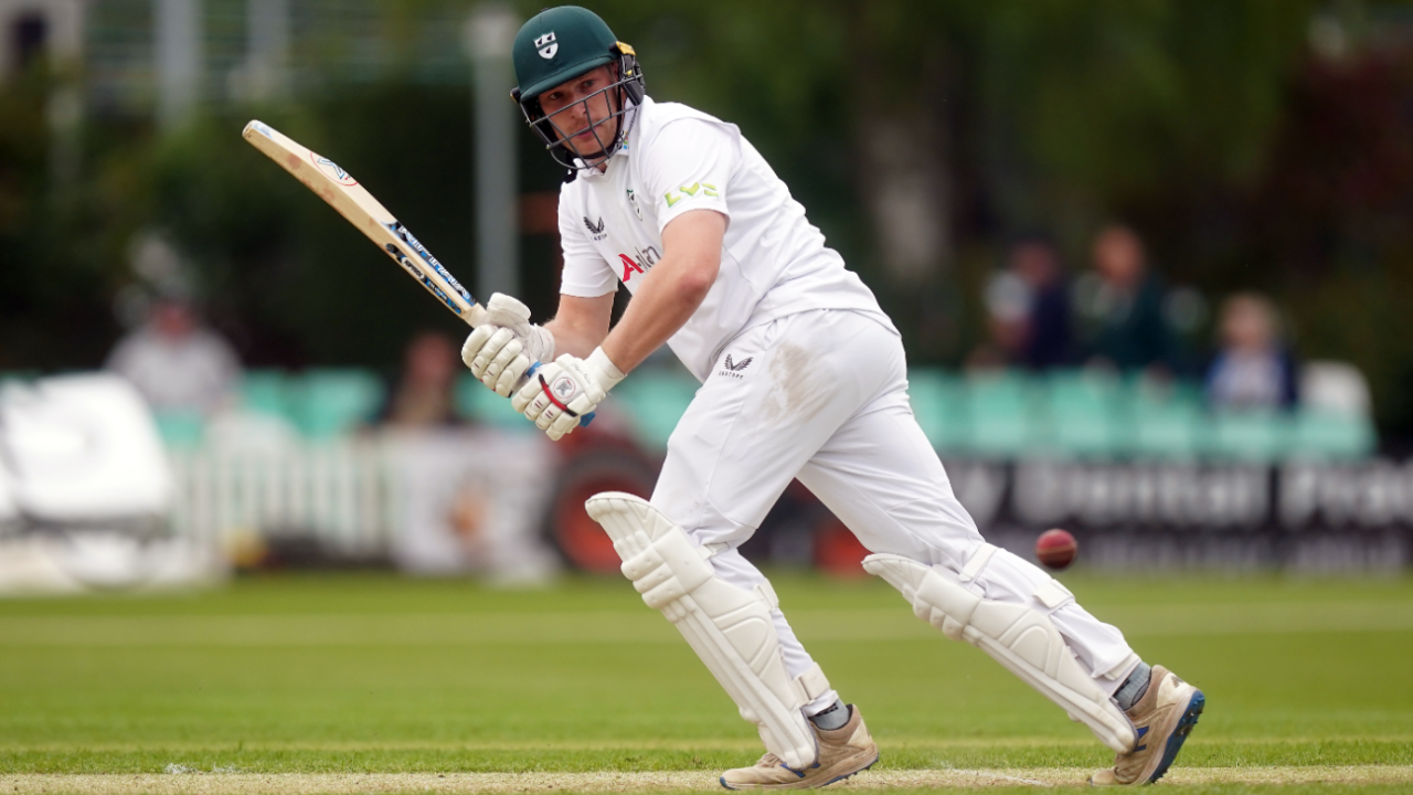 Matthew Waite in action for Worcestershire, County Championship, May 4, 2023