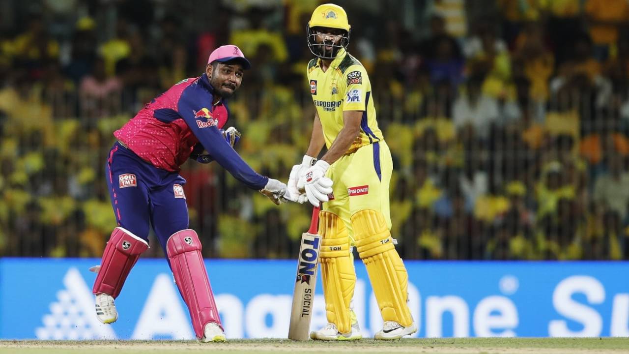 Sanju Samson got Ravindra Jadeja out obstructing the field, Chennai Super Kings vs Rajasthan Royals, IPL 2024, Chennai, May 12, 2024