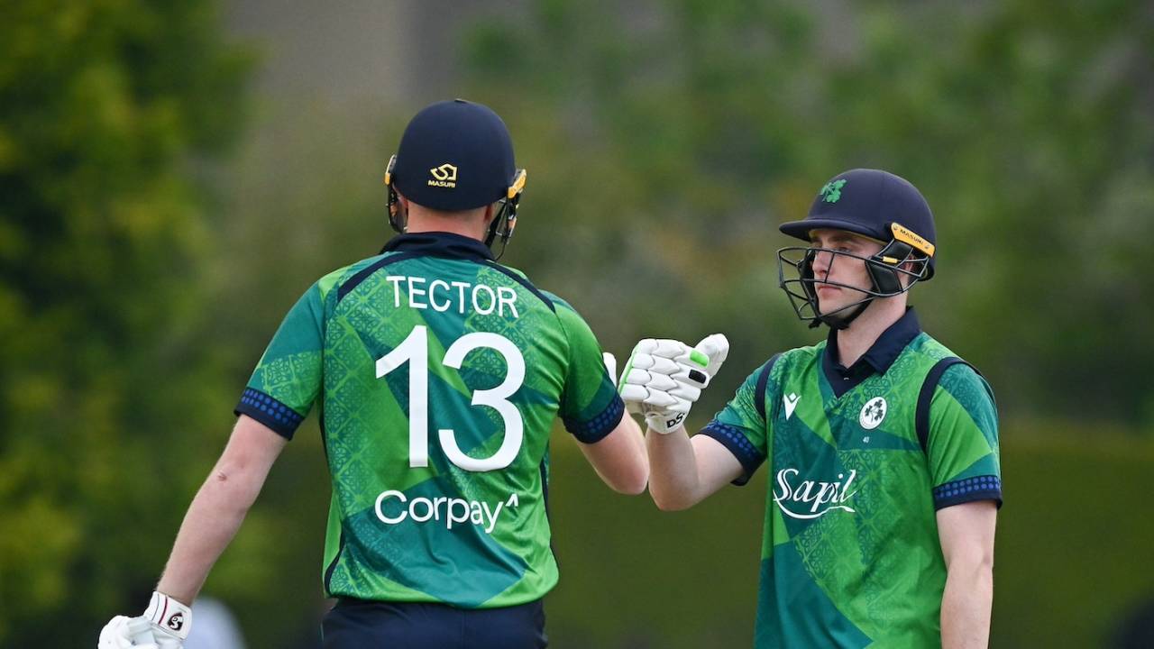 Harry Tector and Lorcan Tucker put Ireland back on track, Ireland vs Pakistan, 2nd T20I, Dublin, May 12, 2024
