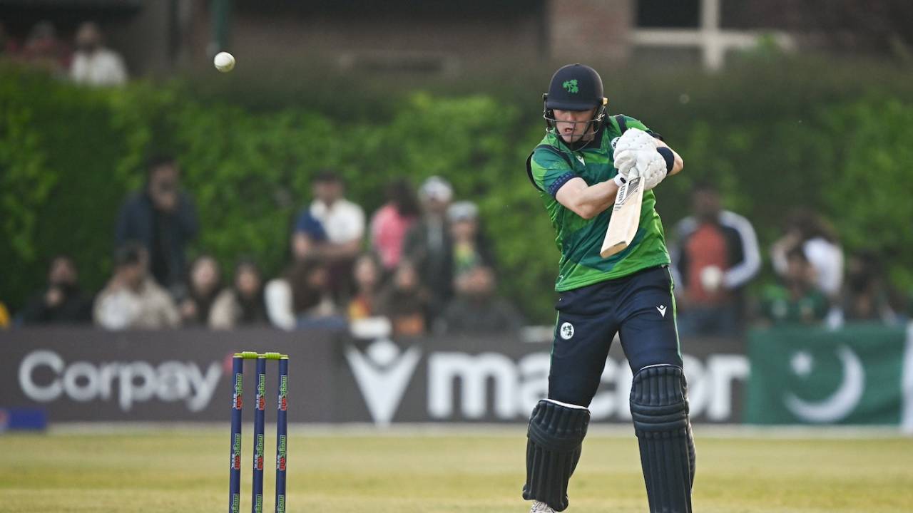 Gareth Delany scored 28 not out off 10 balls, Ireland vs Pakistan, 2nd T20I, Dublin, May 12, 2024