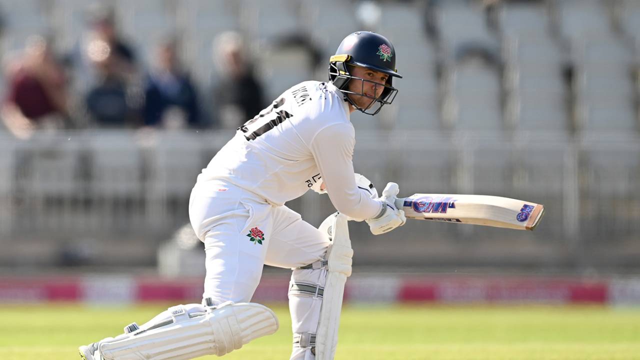 Matthew Hurst produced a battling fifty, Lancashire vs Kent, County Championship, Division One, Old Trafford, May 5, 3024
