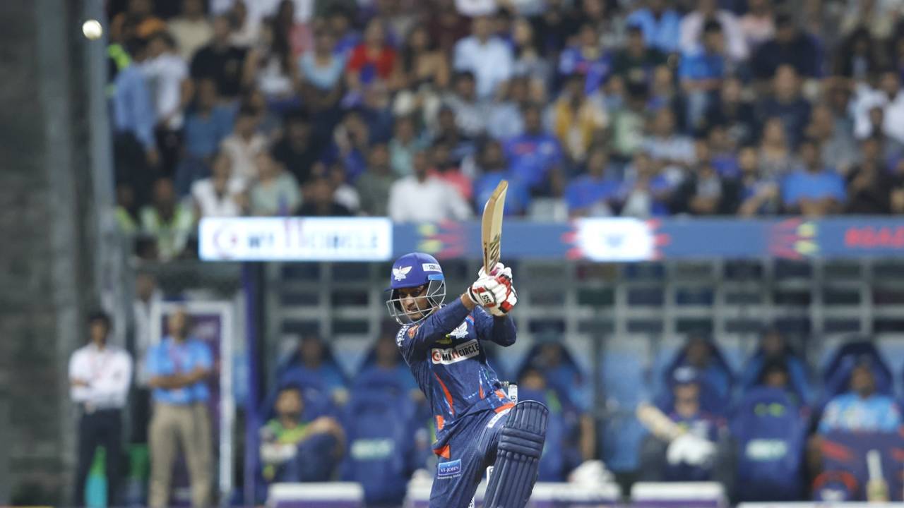 Ayush Badoni scored a 10-ball 22, Mumbai Indians vs Lucknow Super Giants, IPL 2024, Mumbai, May 17, 2024