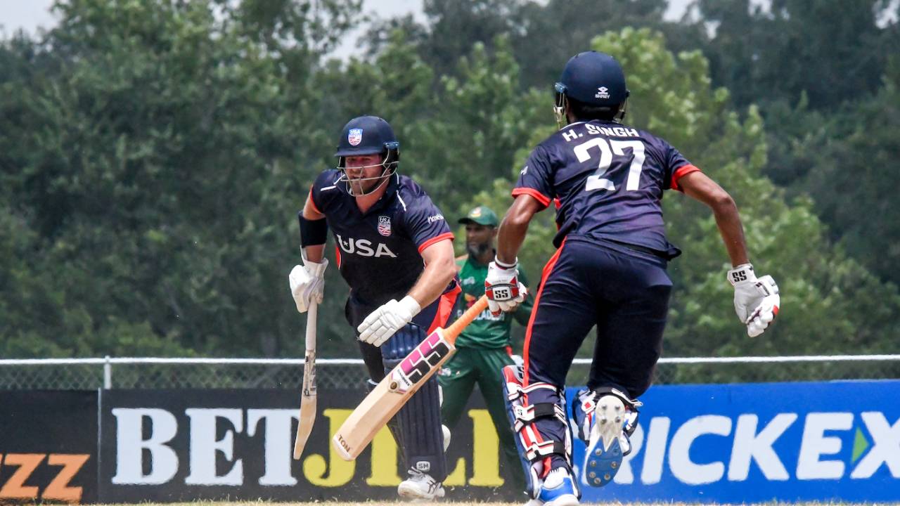 Corey Anderson and Harmeet Singh took USA over the line against Bangladesh, USA vs Bangladesh, 1st T20I, Prairie View, May 21, 2024