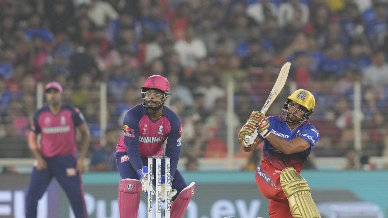 Mahipal Lomror carried RCB after a flurry of wickets, Rajasthan Royals vs Royal Challengers Bengaluru, IPL 2024, Eliminator, Ahmedabad, May 22, 2024 
