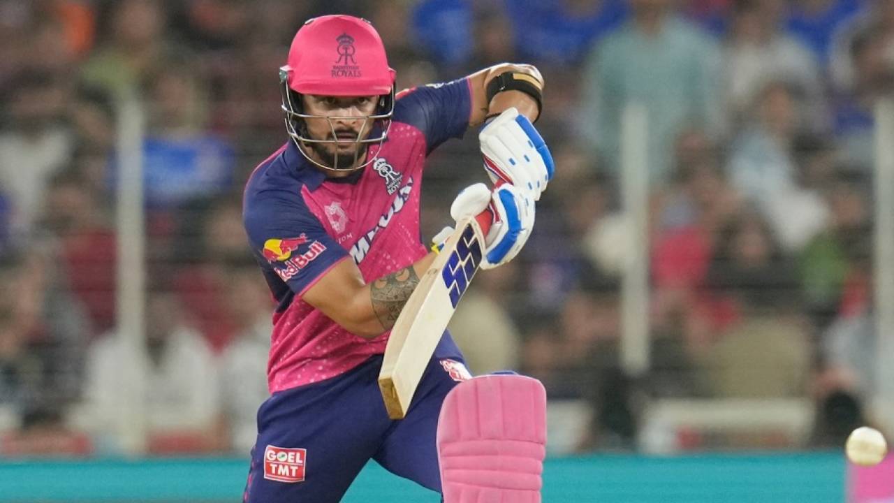 Riyan Parag held one end up when things got nervous, Rajasthan Royals vs Royal Challengers Bengaluru, IPL 2024, Eliminator, Ahmedabad, May 22, 2024 