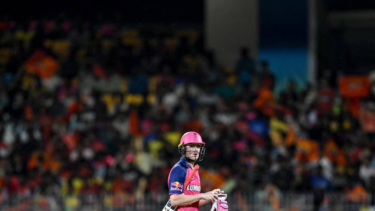 With 10 from 16, Tom Kohler-Cadmore had a forgettable outing, Sunrisers Hyderabad vs Rajasthan Royals, Qualifier 2, IPL 2024, Chennai, May 24, 2024