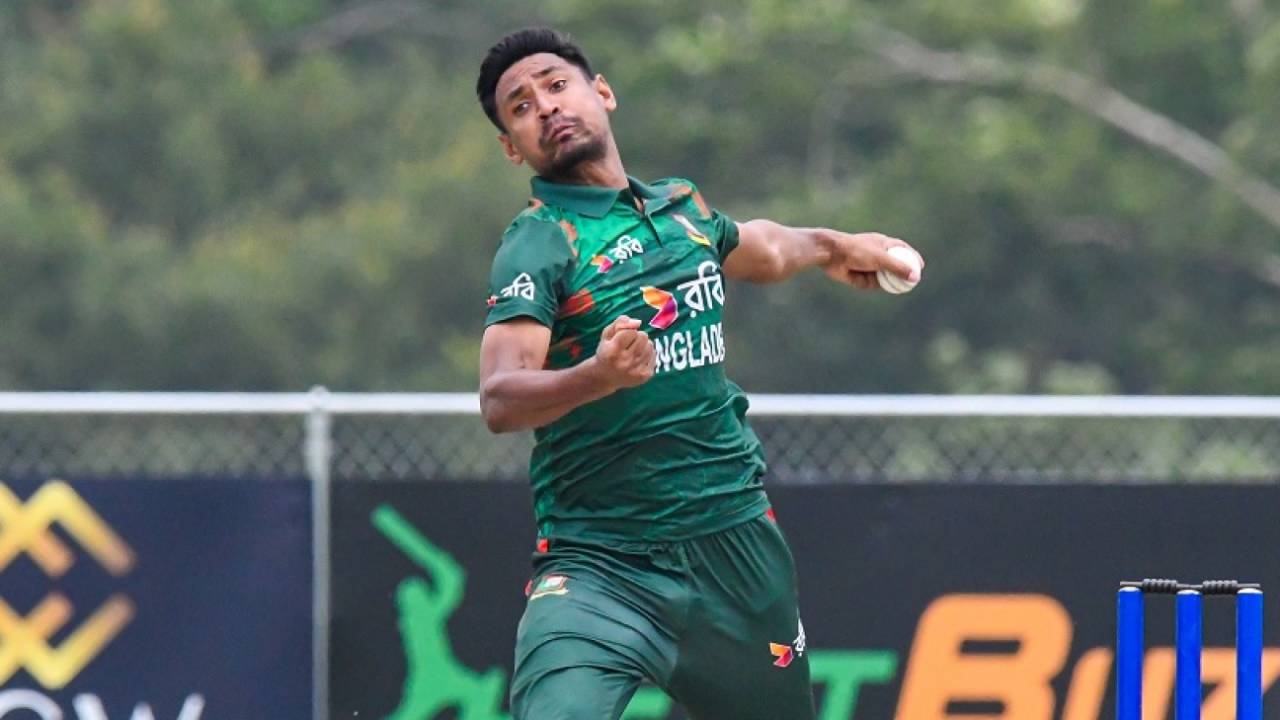 Mustafizur Rahman picked a career-best 6 for 10 in the third T20I, USA vs Bangladesh, 3rd T20I, Dallas, May 26, 2024