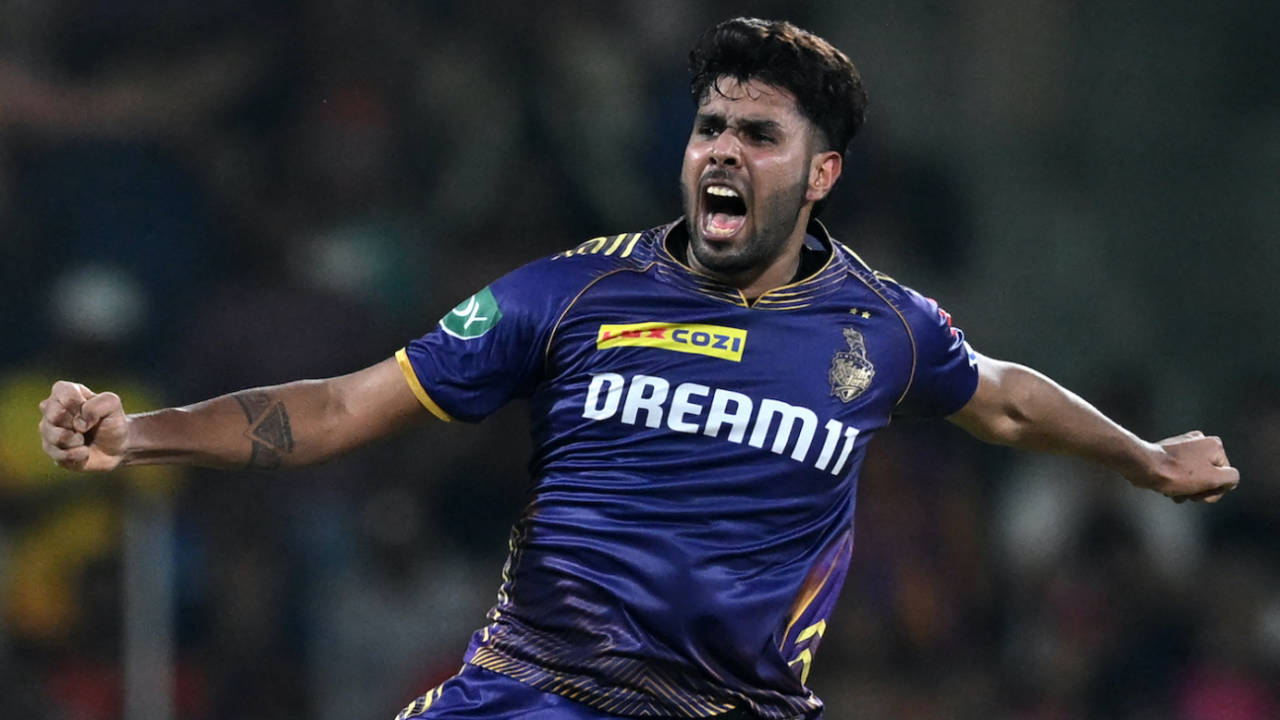 Harshit Rana finished with 2 for 24, Kolkata Knight Riders vs Sunrisers Hyderabad, IPL 2024 final, Chennai, May 26, 2024