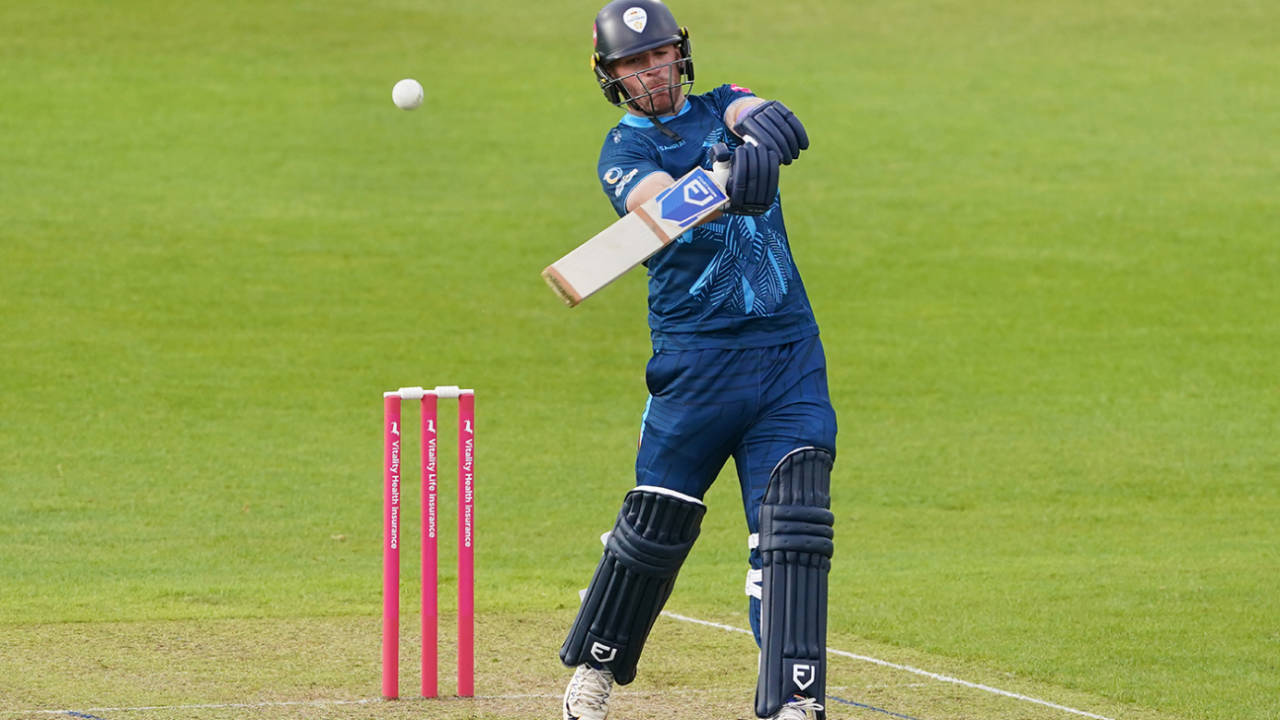 David Lloyd top-scored with 41 off 22 balls, Northamptonshire vs Derbyshire, Vitality Blast, Wantage Road, May 30, 2024