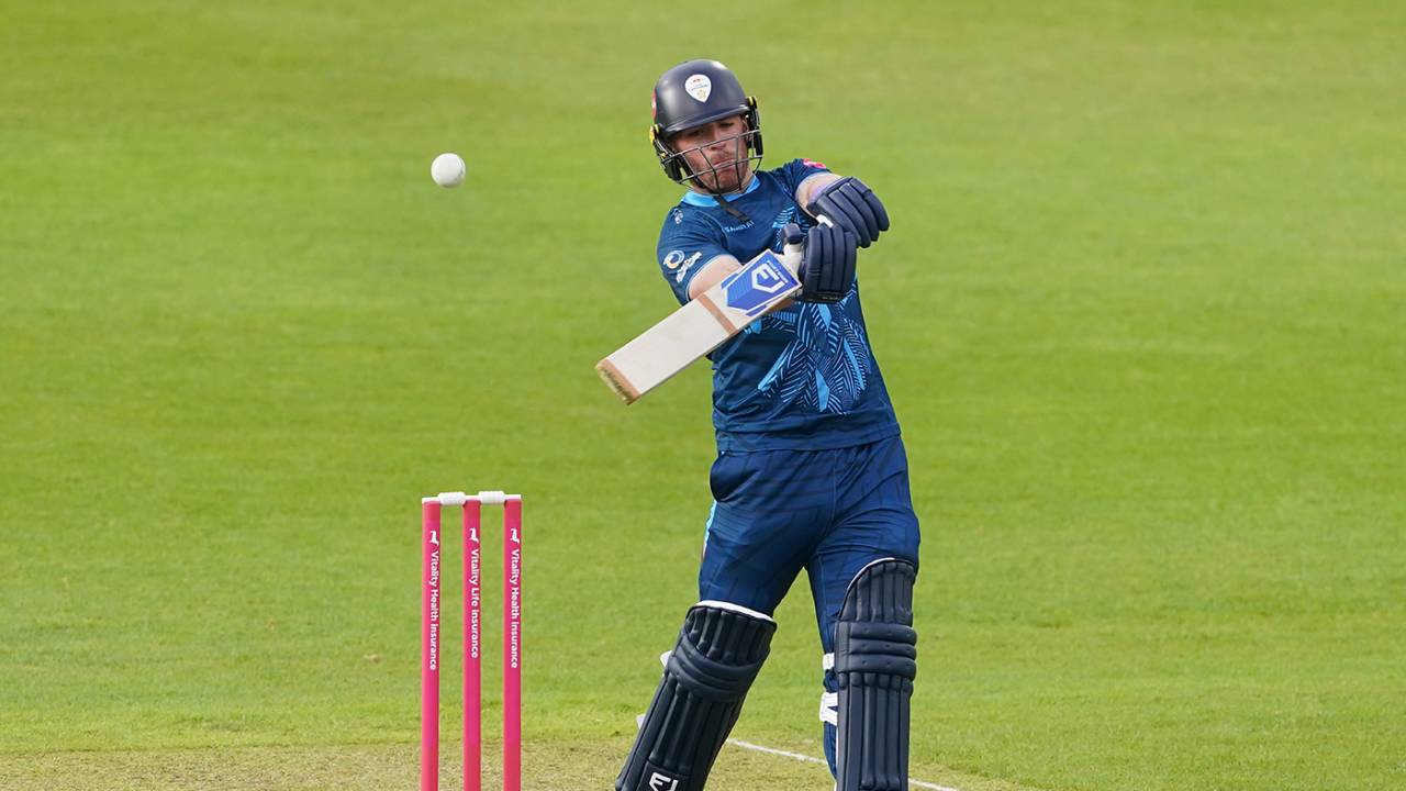 David Lloyd top-scored with 41 off 22 balls, Northamptonshire vs Derbyshire, Vitality Blast, Wantage Road, May 30, 2024