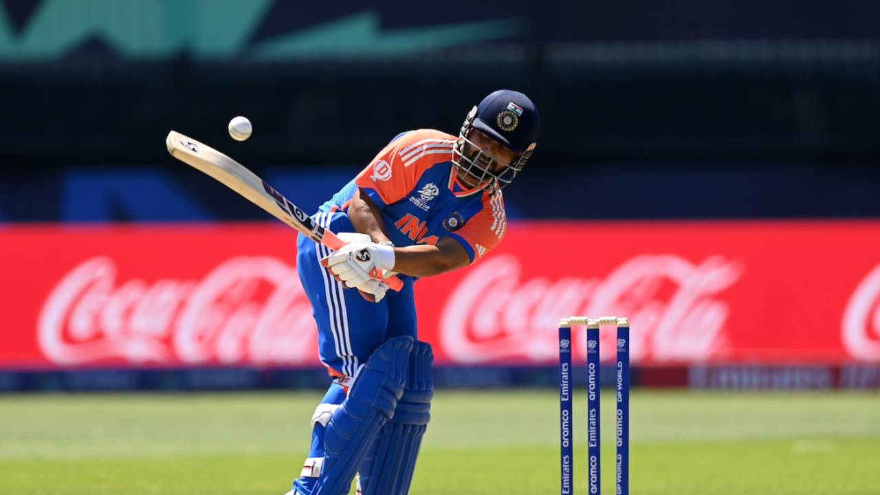 Rishabh Pant plays a no-look flick, Bangladesh vs India, warm-up game, T20 World Cup, New York, June 1, 2024