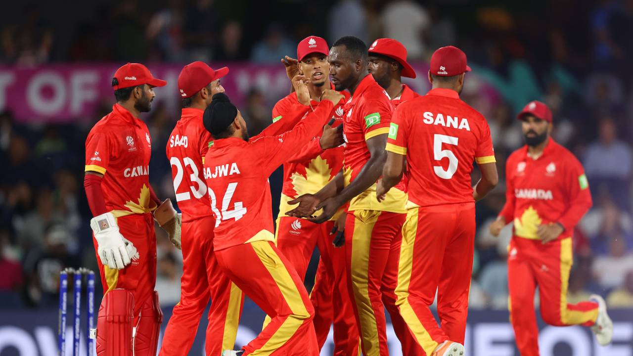Dilon Heyliger dismissed the opposition skipper, USA vs Canada, T20 World Cup 2024, Group A, Dallas, June 1, 2024